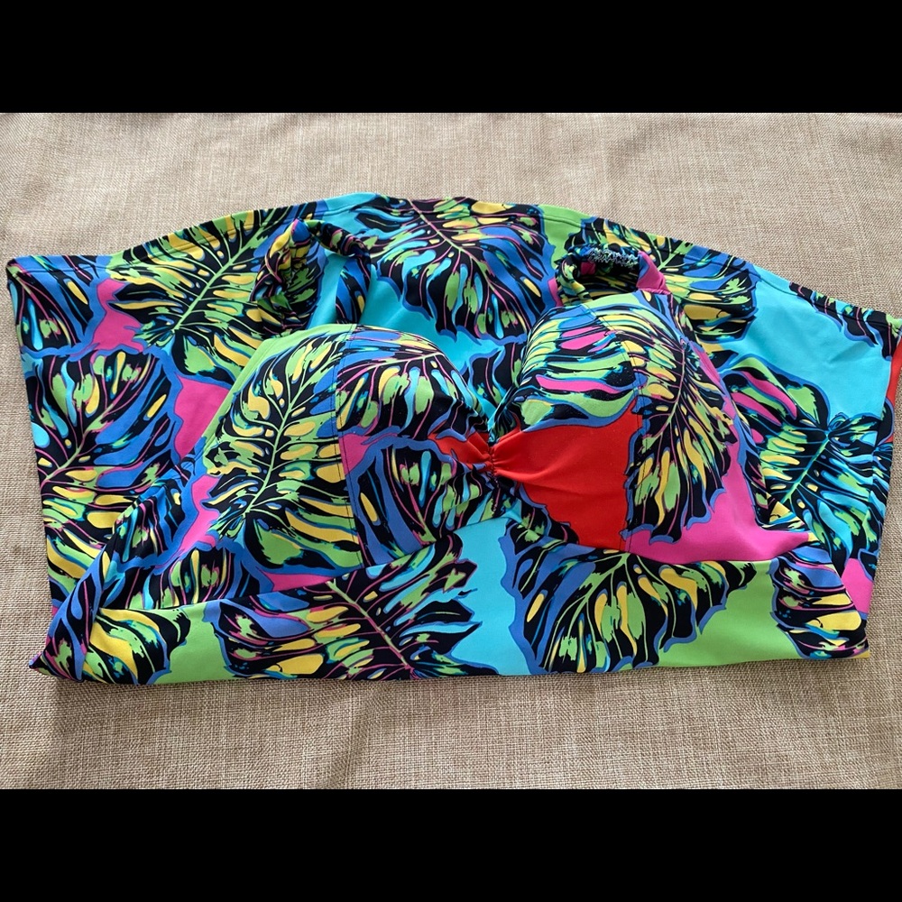 Lane Bryant swim by Cacique . Gently used. Tankini - Picture 4 of 4
